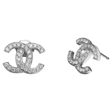 chanel earrings cost singapore|chanel diamond double c earrings.